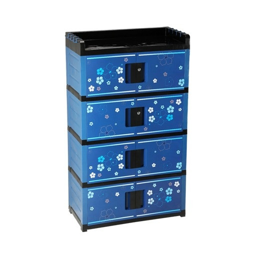 Kitchen Master Solid Door 4 Step Jasmin Blue