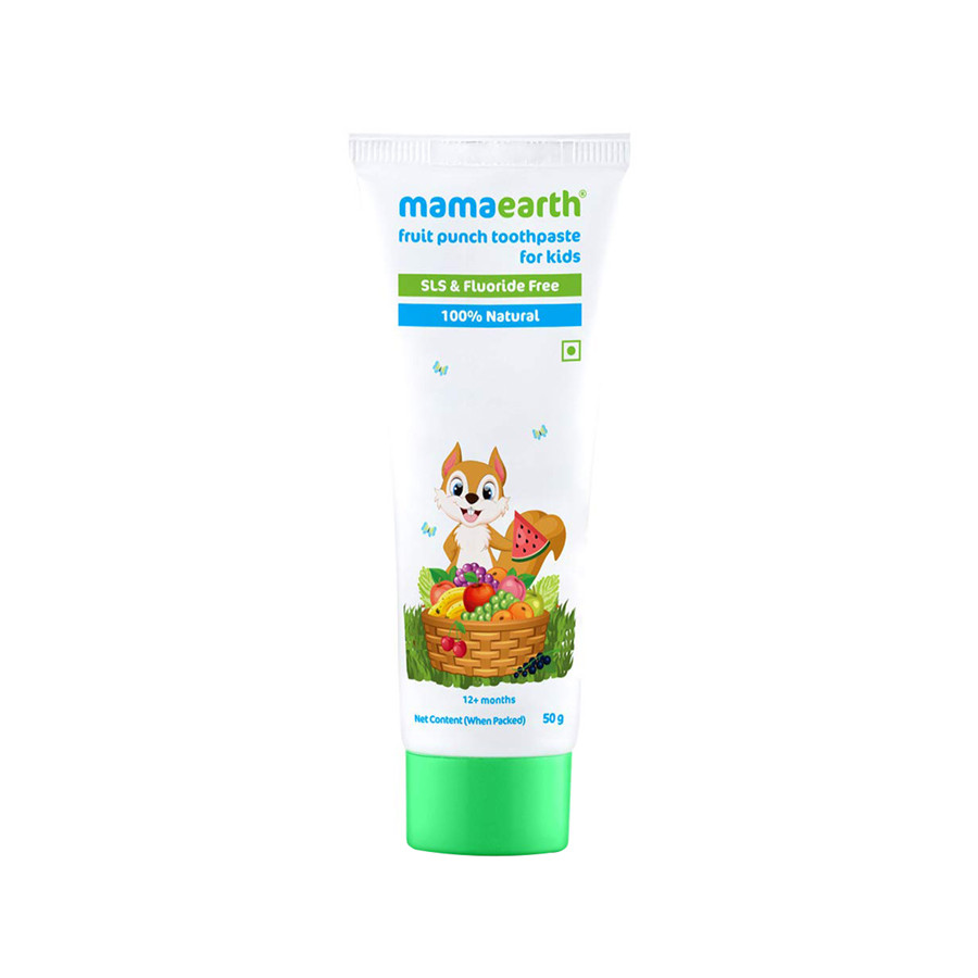 Mamaearth Fruit Punch Toothpaste for Babies 50ml