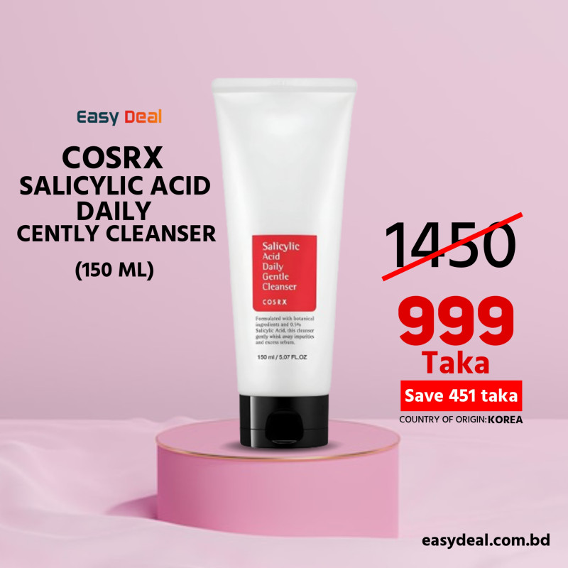 Cosrx Salicylic Acid Daily Gentle Cleanser (150ml)