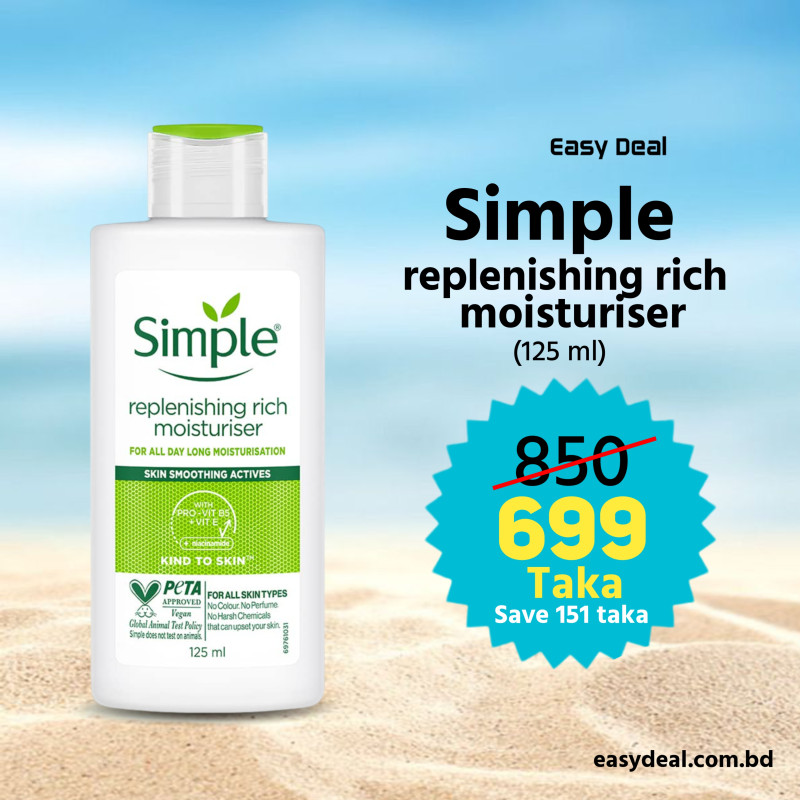 Simple Kind to Skin Replenishing Rich Moisturizer (125ml)