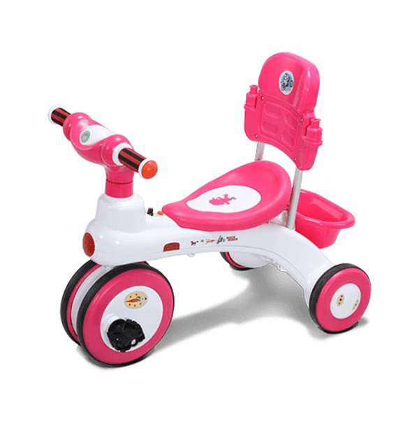 Rfl jim & jolly Rock Rider With Backrest - Pink
