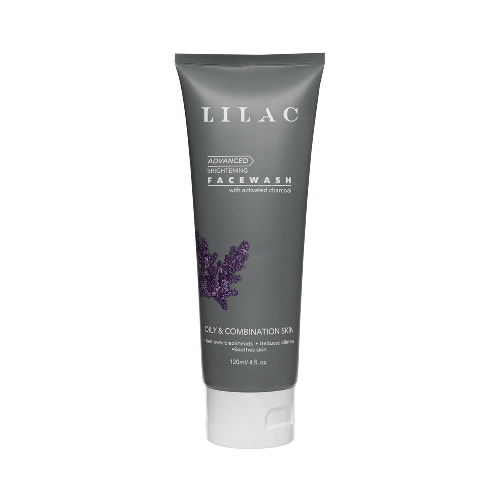 LILAC Brightening Face Wash Oily And Combination Skin 120ml