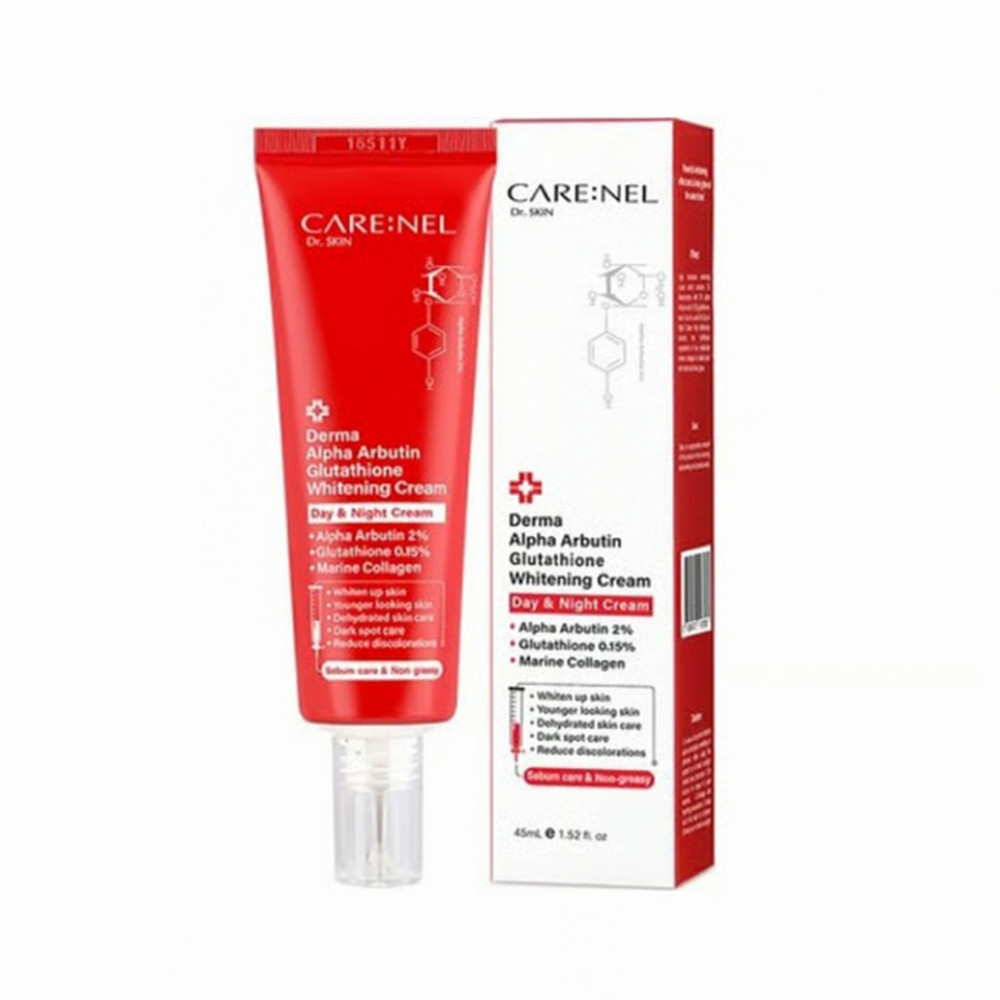 CARE:NEL Derma Alpha Arbutin Glutathione Whitening Cream 45ml