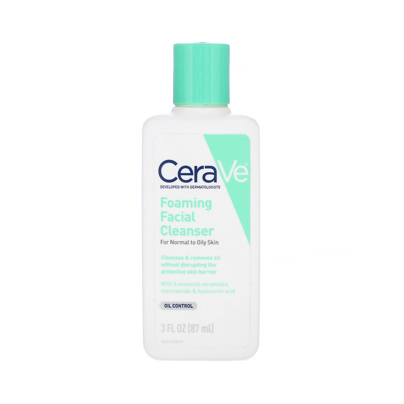 Cerave Foaming Cleanser For Normal To Oily Skin 87ml