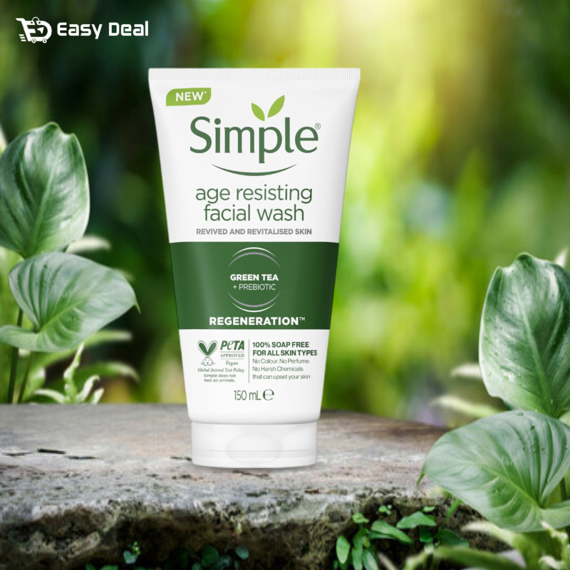 Simple Regeneration Age Resisting Facial Wash 150ml