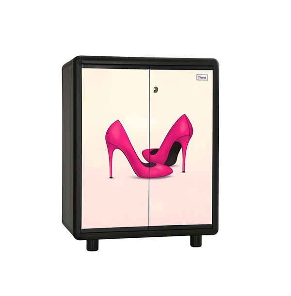 Trendy PVC Shoe Rack (Knock D) Daisy