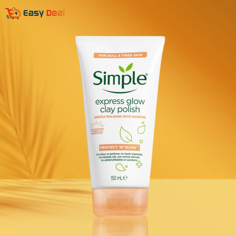 Simple Protect ‘N’ Glow Express Glow Clay Polish 150 ml