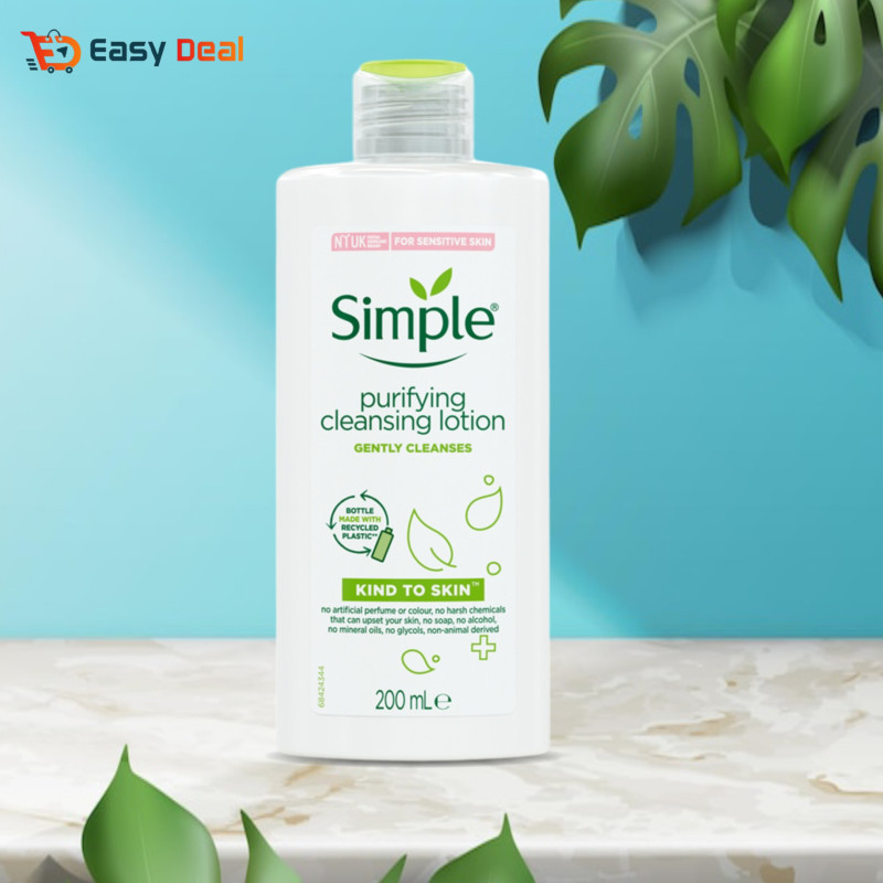 Simple Kind To Skin Purifying Cleansing Lotion 200ml