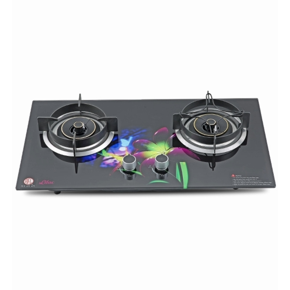 RFL Built In Double Glass HOB Gas Stove LILAC - Line Gas