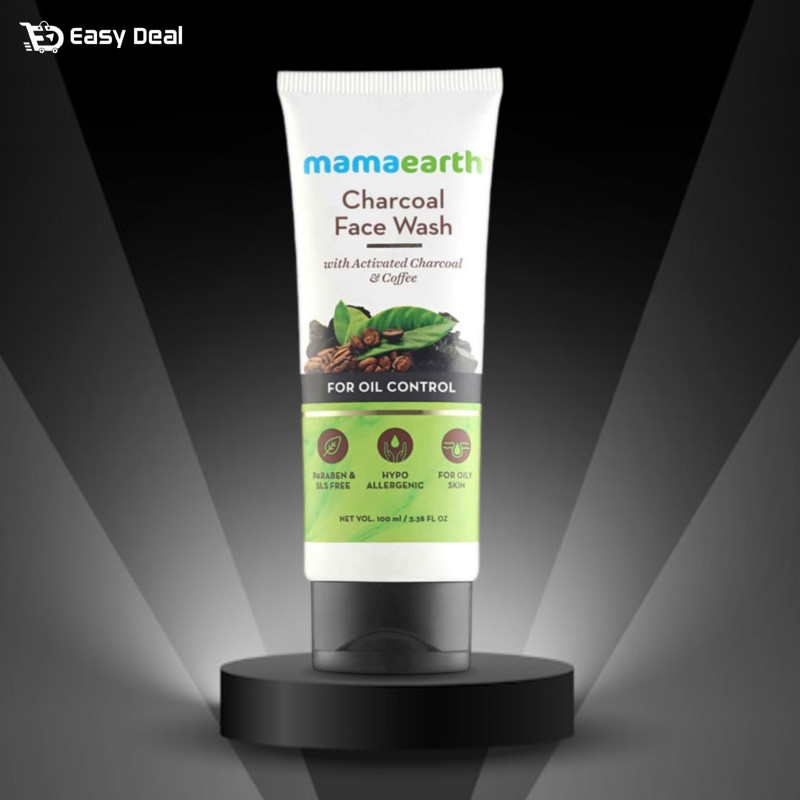 Mamaearth charcoal facewash for oil control 100ml