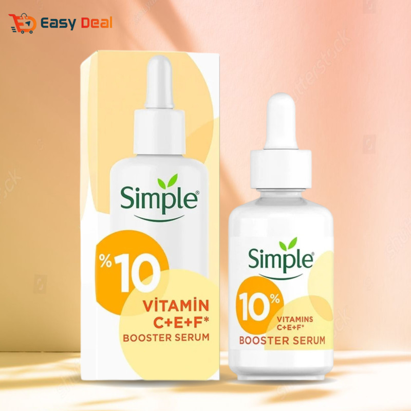 Simple Booster Serum 10% Vitamin C+E+F 30ml