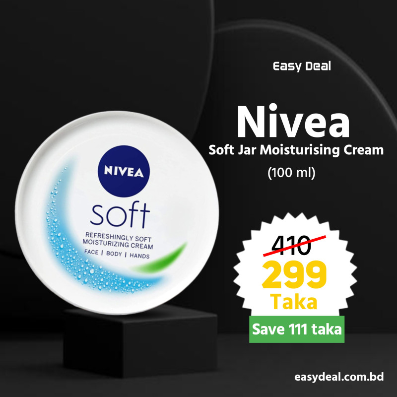 Nivea Soft Jar Moisturising Cream 100ml