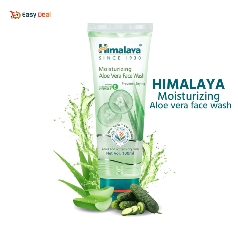 Himalaya Moisturizing Aloe Vera Face Wash 100 ml