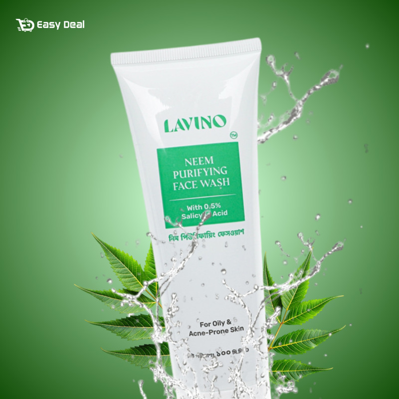 Lavino Neem Purifying Face Wash With 0.5% Salicylic Acid 100ml