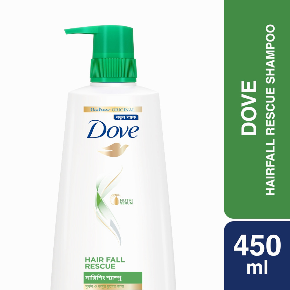 Dove Shampoo Hairfall Rescue 450ml