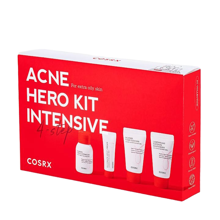 Cosrx Acne Hero Kit Intensive 4-step