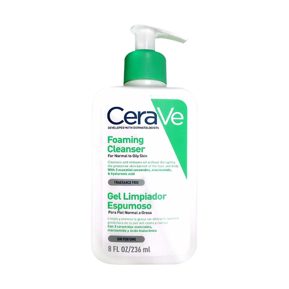 Cerave Foaming Facial Cleanser For normal To Oily Skin 236ml