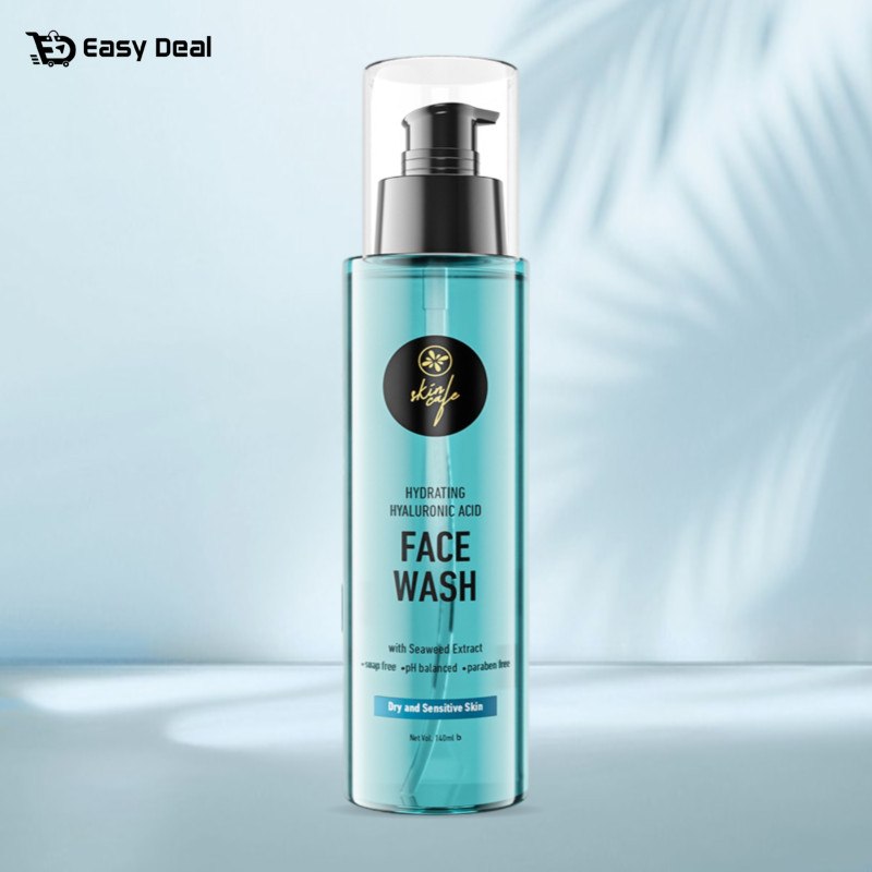 Skin Cafe Hydrating Hyaluronic Acid Face Wash with Seaweed Extract 140ml