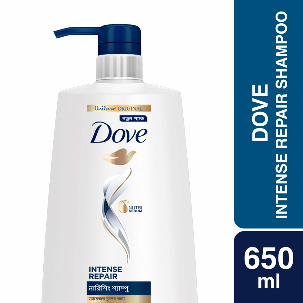 Dove Intense Repair Shampoo 650ml