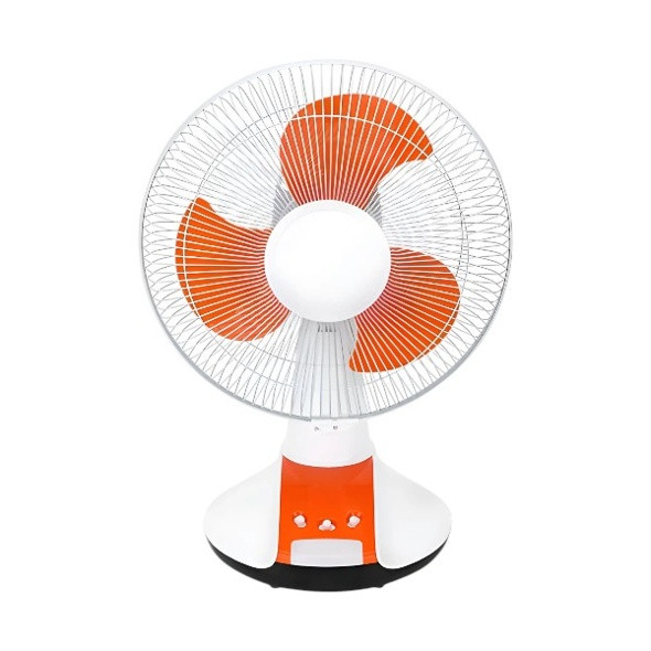 Novena Defender 12-Inch Rechargeable Table Fan (NCF-112) – Orange