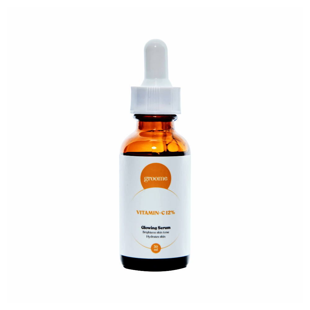 Groome Vitamin-C 12% Glowing Serum (30ml)